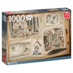 Jumbo 18874 Legpuzzel Efteling Anton-Pieck 1000pcs