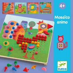 Djeco Mozaiek Puzzels Animo -Overdekte Speelgoed Winkel 2djeco mozaiek animo 1