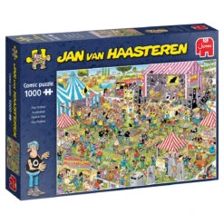 Jumbo 19028 Puzzel Jan-van-Haasteren Popfestival