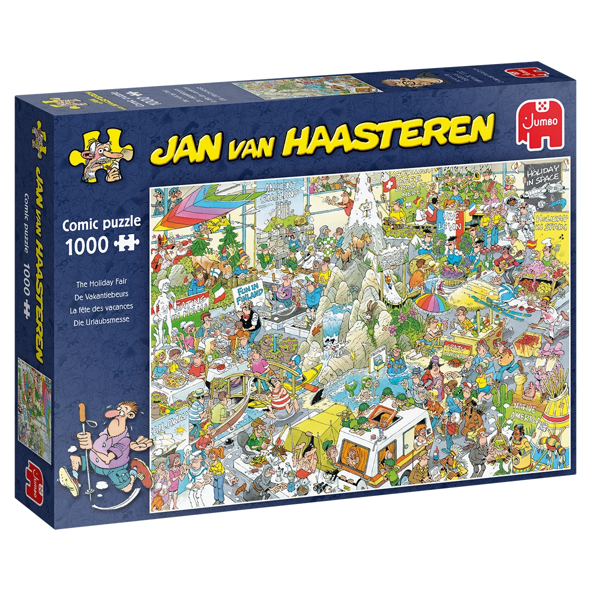 Jumbo 19051 Puzzel Jan-van-Haasteren De-Vakantiebeurs 3 Jumbo 19051 Puzzel Jan-van-Haasteren De-Vakantiebeurs