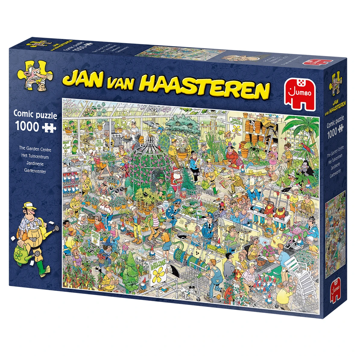 Jumbo 19066 Puzzel Jan-van-Haasteren The Garden Centre 7 Jumbo 19066 Puzzel Jan-van-Haasteren The Garden Centre - Afbeelding 5