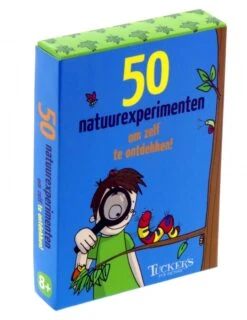 50 Kaarten Met Goocheltrucks, Vragen-voor-onderweg, Experimenten In Thema 50 Verbluffende Proefjes -Overdekte Speelgoed Winkel 50 natuur experimenten