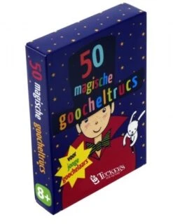 50 Kaarten Met Goocheltrucks, Vragen-voor-onderweg, Experimenten In Thema 50 Verbluffende Proefjes -Overdekte Speelgoed Winkel 50 magische goocheltrucks