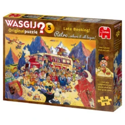 Jumbo 25007 Wasgij-puzzel Retro Original-5 Last Minute Boeking 1000 Stukjes -Overdekte Speelgoed Winkel 87909290 6168083615