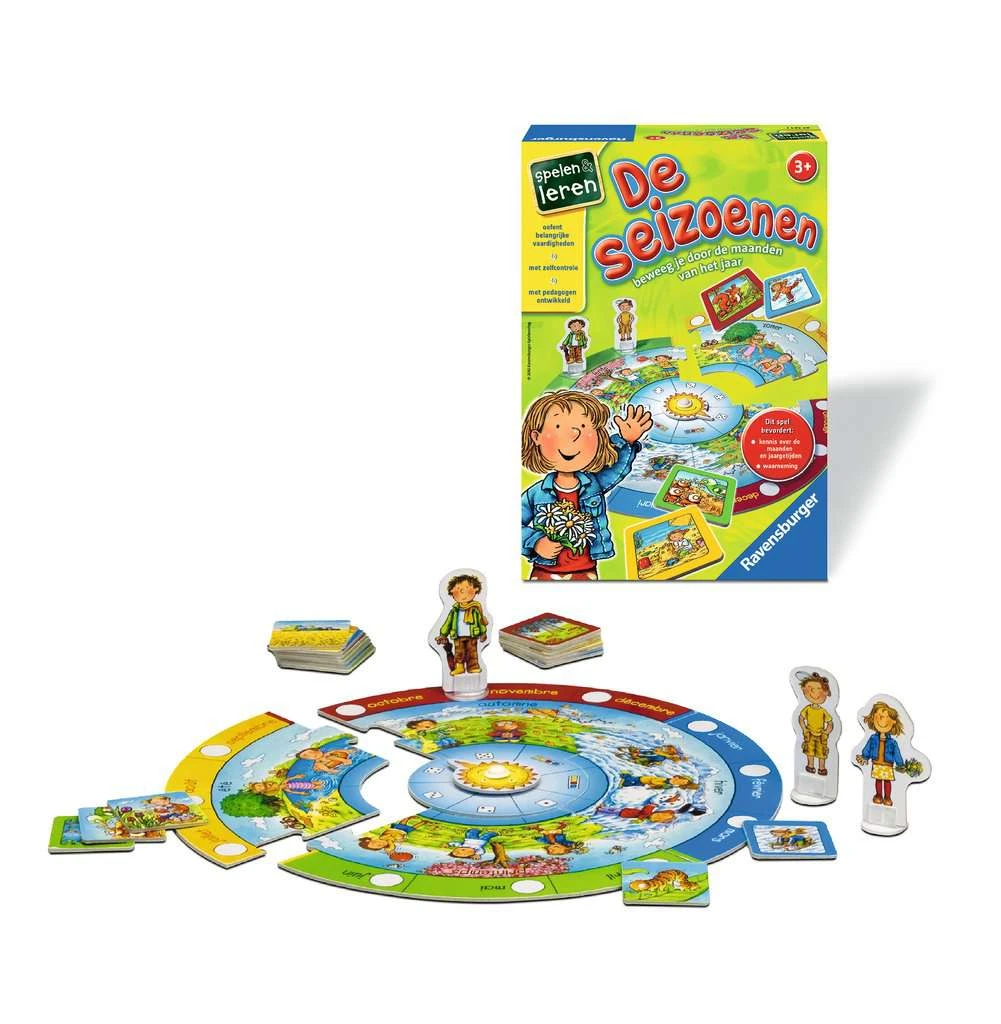 De Seizoenen Kinderspel Ravensburger Spellen 4 De Seizoenen Kinderspel Ravensburger Spellen - Afbeelding 2