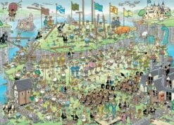 Jumbo 20069 Puzzel JanvanHaasteren Highland Games -Overdekte Speelgoed Winkel Janvanhaasteren puzzel jumbo 20069 1000 stukjes. 1