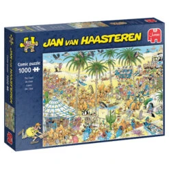 Jumbo 20048 Puzzel-JvH De Oase Jan-van-Haasteren -Overdekte Speelgoed Winkel Jumbo puzzel legpuzzel 20048 JvH jan van haaster de oase 1 1