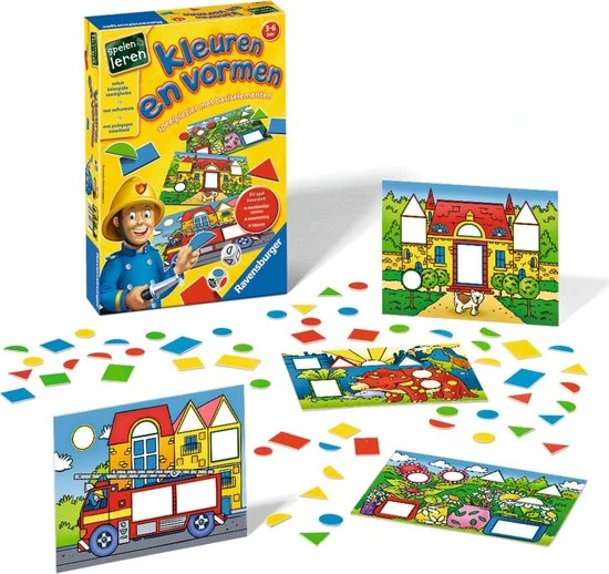 Kleuren En Vormen Kinderspel Ravensburger Spellen 5 Kleuren En Vormen Kinderspel Ravensburger Spellen - Afbeelding 3
