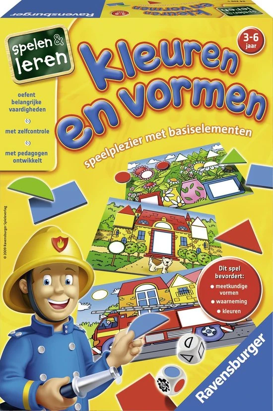 Kleuren En Vormen Kinderspel Ravensburger Spellen 3 Kleuren En Vormen Kinderspel Ravensburger Spellen