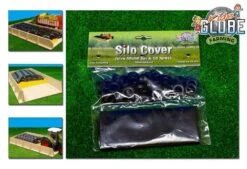 KidsGlobe Afdekzeil En Autobanden Voor Sleufsilo -Overdekte Speelgoed Winkel afdekzeil sleufsilo met bandjes 1 1