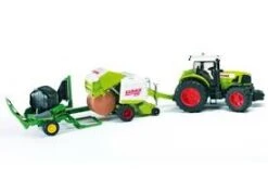 Bruder 2122 Balenwikkelaar Met 1 Gele En 1 Zwarte Baal -Overdekte Speelgoed Winkel bruder 2122 balenwikkelaar 2