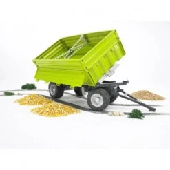 Bruder 2203 3-zijdige Kipper Fliegl +zijborden -Overdekte Speelgoed Winkel bruder 3 zijdige kipper fliegl met afneembare top 1 1