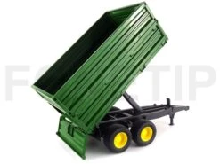 Bruder 3055 John-Deere 7930 + Voorlader En Aanhangwagen -Overdekte Speelgoed Winkel bruder 3055 john deere tractor met voorlader en aanhanger 4