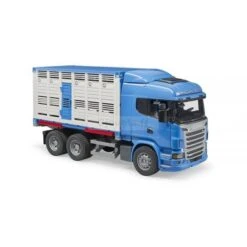 Bruder 3549 Scania Veetransport-wagen Met Koe Veewagen