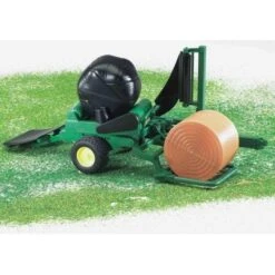 Bruder 2122 Balenwikkelaar Met 1 Gele En 1 Zwarte Baal -Overdekte Speelgoed Winkel bruder balenwikkelaar met 1 gele en 1 zwarte baal 1