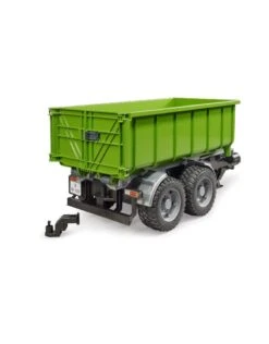 Bruder 2035 Tandemastrailer Met Containerafzetsysteem -Overdekte Speelgoed Winkel bruder bruder 2035 roll off containertrailer achterzijde speelactief.nl