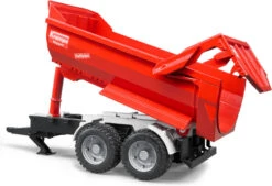 Bruder 02225 Tandemas Aanhangwagen Halfpipe Trailer Krampe -Overdekte Speelgoed Winkel bruder tandemas halfpipe trailer krampe 1 1