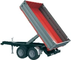 Bruder 2019 Tandemasser Kipwagen Rood/grijs -Overdekte Speelgoed Winkel bruder tandemasser kipwagen rood grijs 1 1
