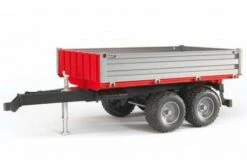 Overdekte Speelgoed Winkel 34 Overdekte Speelgoed Winkel -Overdekte Speelgoed Winkel bruder tandemasser kipwagen rood grijs 1