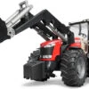 Bruder 3047 Tractor Massey-Ferguson 7600 Met Frontlader -Overdekte Speelgoed Winkel bruder tractor massey ferguson 7600 met frontlader