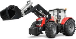 Bruder 3047 Tractor Massey-Ferguson 7600 Met Frontlader