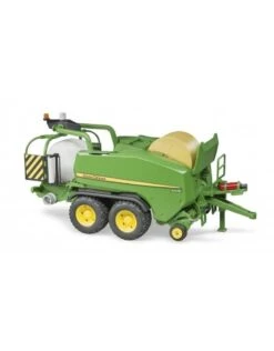 Bruder 2032 John-Deere Ronde Hooibalenpers Met Balenwikkelaar -Overdekte Speelgoed Winkel bruder 2032 john deere ronde balenpers met balenwikkelaar c441r 1