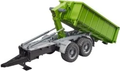 Bruder 2035 Tandemastrailer Met Containerafzetsysteem -Overdekte Speelgoed Winkel bruder 2035 trailer met containerafzetbak