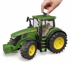 Bruder 3150 Tractor JohnDeere 7R 350 Met Frontgewichten -Overdekte Speelgoed Winkel bruder 3150 john deere 7r350 johndeere tractor 1