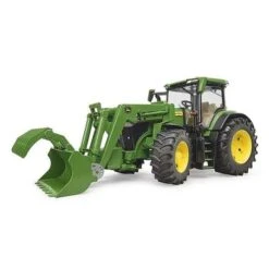 Bruder 3151 Tractor JohnDeere 7R 350 Voorlader En Frontgewichten -Overdekte Speelgoed Winkel bruder 3151 john Deere 3151 voorlader en frontgewichten 1