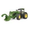 Bruder 3151 Tractor JohnDeere 7R 350 Voorlader En Frontgewichten -Overdekte Speelgoed Winkel bruder 3151 john Deere 3151 voorlader en frontgewichten