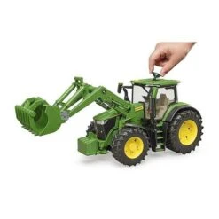 Bruder 3151 Tractor JohnDeere 7R 350 Voorlader En Frontgewichten -Overdekte Speelgoed Winkel bruder 3151 john Deere 3151 voorlader en frontgewichten.jpeg 1