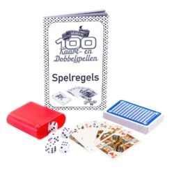 ClownGames De Beste100 Kaart+Dobbelspellen -Overdekte Speelgoed Winkel clowngames 100 kaartdobbelspellen 2