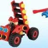 HEROS Constructor 84 Brandweerwagen Houten Constructieset -Overdekte Speelgoed Winkel constructor heros fantasy brandweer ladderwagen