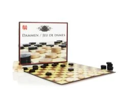 Jumbo 12200 Dammen Damspel -Overdekte Speelgoed Winkel damspel dammen jumbo 12200 3