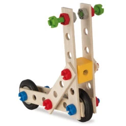 Eichhorn 4in1 Constructor 100-dlg Houten Constructie-speelgoed -Overdekte Speelgoed Winkel eichhorn constructor 100 delig 5 1