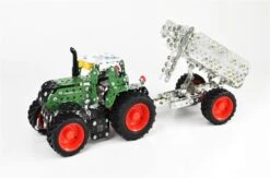 Tronico Mini Fendt 313 Vario Met Aanhangwagen – 1 : 32 -Overdekte Speelgoed Winkel fendt 313 vario met aanhanger tronico mini 10021 2