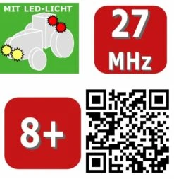 Tronico Junior Radiografisch Bestuurbare Fendt Vario 313 – 1 : 24 -Overdekte Speelgoed Winkel fendt 313 vario rc tronico junior 10069 4