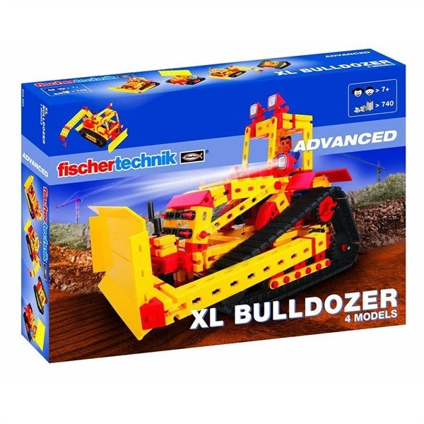 Fischertechnik Advanced – XL Bulldozer – 505280 3 Fischertechnik Advanced – XL Bulldozer – 505280