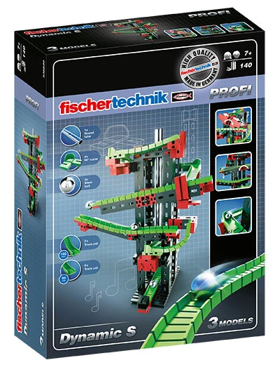 Fischertechnik Dynamic S Knikkerbaan 4 Fischertechnik Dynamic S Knikkerbaan - Afbeelding 2