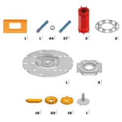 Geomag Mechanics – 146 Delig -Overdekte Speelgoed Winkel geomag mechanics 146 delig 3
