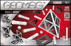 Geomag Panels Black & White 68 Delig Magnetisch Speelgoed -Overdekte Speelgoed Winkel geomag panels black white gm012 1