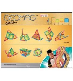 Geomag Panels Glitter – 44 Delig -Overdekte Speelgoed Winkel geomag glitter panels set 44 pcs 1 1