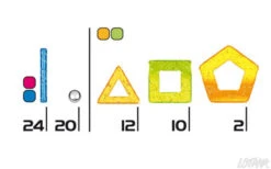 Geomag Panels Glitter – 68 Delig -Overdekte Speelgoed Winkel geomag glitter panels set 68 pcs 5