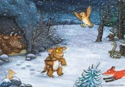 Gruffalo Kinder-Puzzel Ravensburger 2 X 12 Stukjes -Overdekte Speelgoed Winkel gruffalo puzzel ravensburger 2