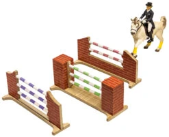 Kidsglobe Hindernissen Voor Paarden Schaal 1 : 24
