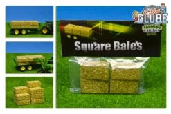 Kidsglobe Vierkante Hooibalen 4-stuks Schaal 1 : 32 7 Kidsglobe Vierkante Hooibalen 4-stuks Schaal 1 : 32 -Overdekte Speelgoed Winkel hooibalen vierkant kidsglobe 610704 1