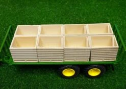 Houten Aardappelkisten (6 Stuks) 1 : 32 -Overdekte Speelgoed Winkel houten aardappelkist kidsglobe 610611 3