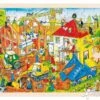Houten Puzzel Bouwplaats