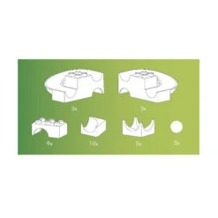 Hubelino Knikkerbaan Uitbreidingsset Baanelementen 33-delig -Overdekte Speelgoed Winkel hubelino knikkerbaan uitbreidingsset 33 delig 420152 2