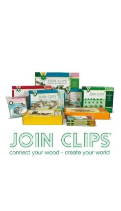 Kapla Join Clips Basic Set Home Edition JC200/40 -Overdekte Speelgoed Winkel join clips 1665411070677 constructie speelgoed